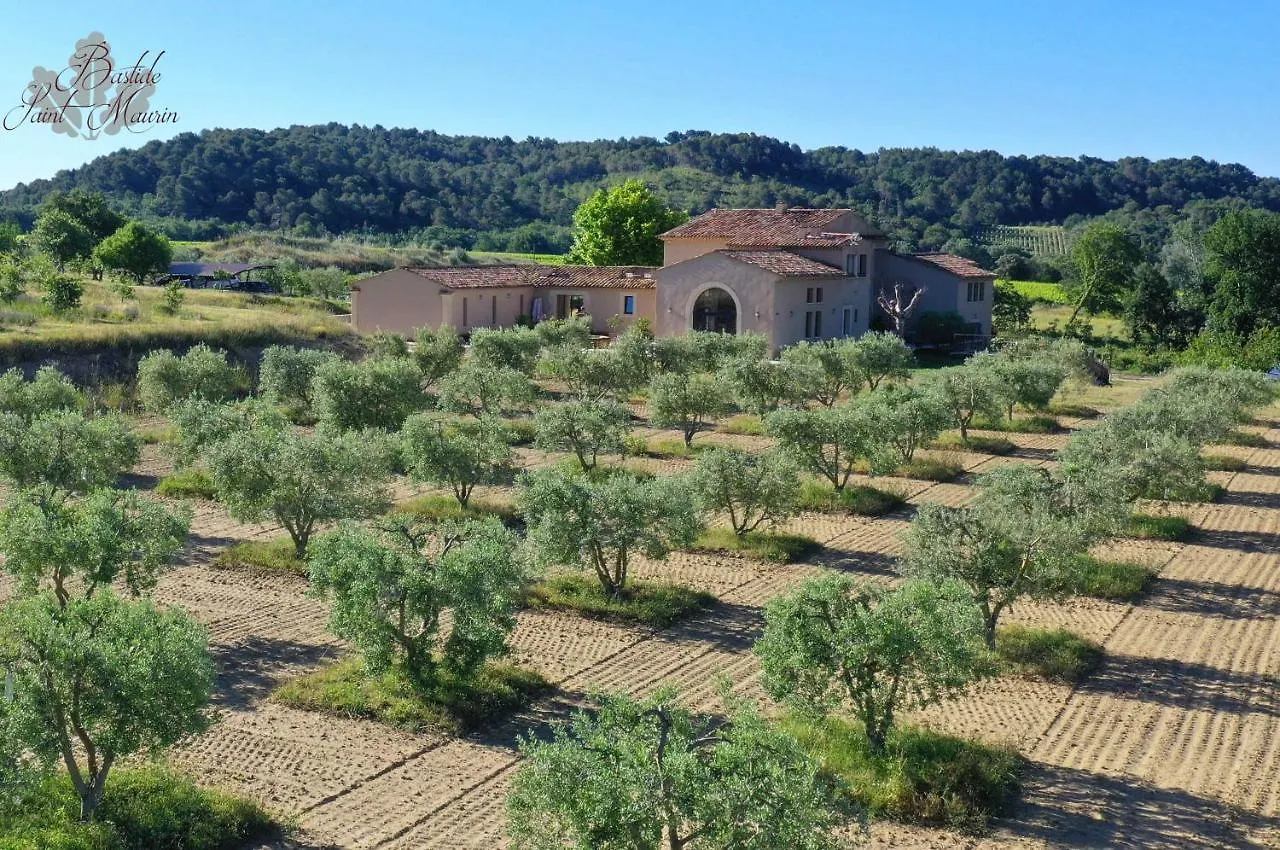 Nocleg ze śniadaniem Bed and Breakfast Bastide Saint Maurin Ansouis